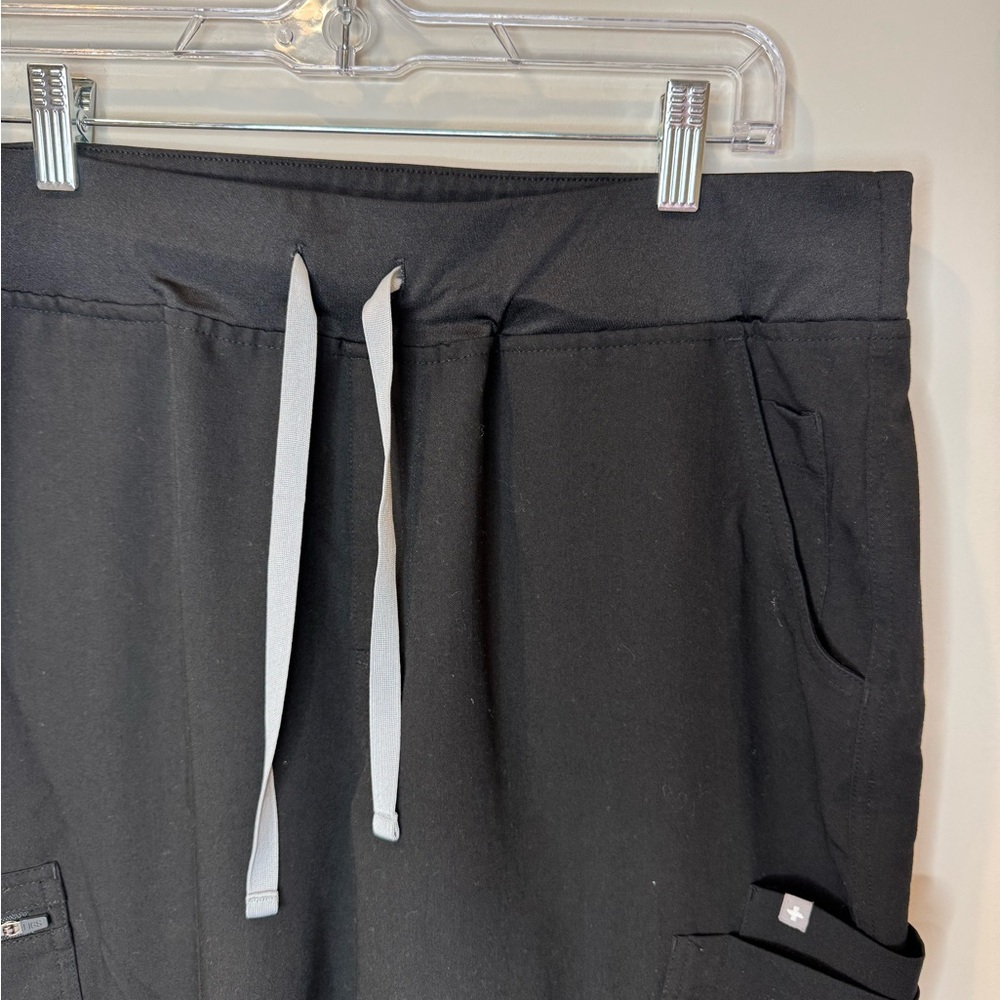 Mens Figs Technical Collection Black Scrub Pants XL - Picture 4 of 12
